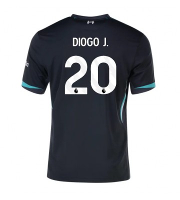 Liverpool Diogo Jota #20 Replica Away Stadium Shirt 2024-25 Short Sleeve